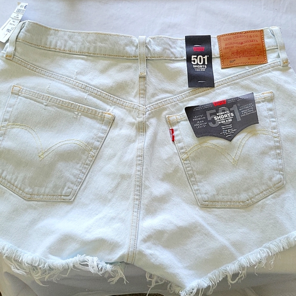 New Levi's 501 Women's Shorts high rise